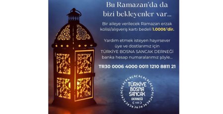 BU RAMAZAN’DA DA BİZİ BEKLEYENLER VAR!