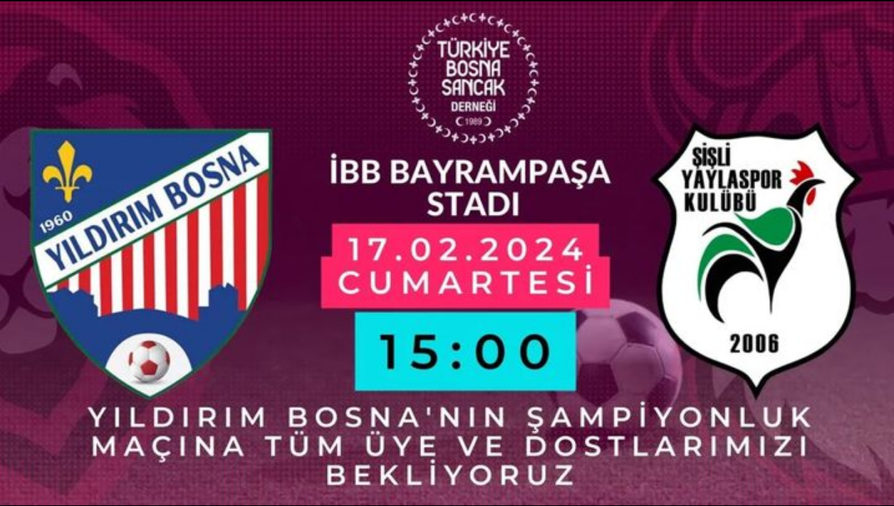  Yıldırım Bosnamızın Şampiyonluk maçı.