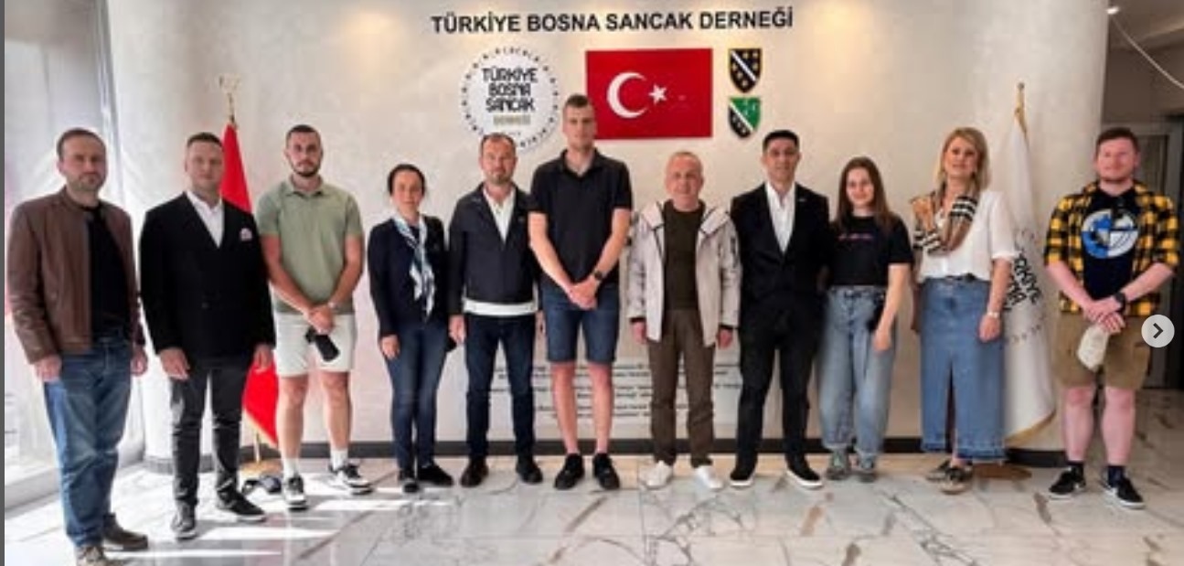 @faruk_suljovic derneğimizi ziyaret etti.